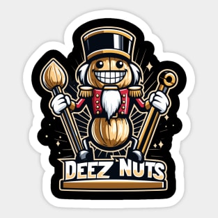 deez nuts Sticker